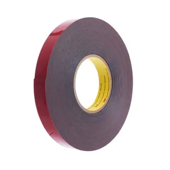 3M Acrylic Foam doppelseitiges Klebeband GTE6208P, Grau, 0.8 mm, 1180 mm x 66 m
