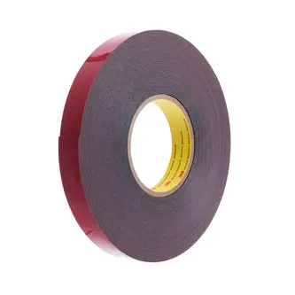 3M Acrylic Foam doppelseitiges Klebeband GTE6208P, Grau, 0.8 mm, 48 mm x 66 m