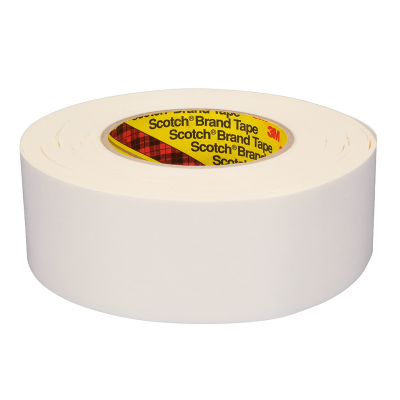 3M Doppelseitiges Wasserdispergierbares Spleißklebeband R3287, Weiß, 36 mm x 55 m, 0.13 mm