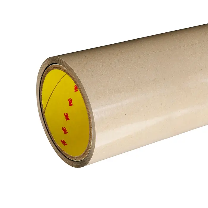 3M Doppelseitiges Klebeband mit Polyester-Träger 9629PC, Transparent, Jumbobreite 1372 mm, 0.1 mm, variable Rollenabmessung