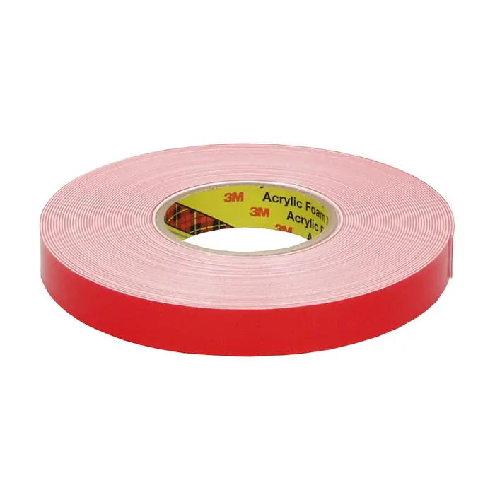3M Acrylic Foam doppelseitiges Klebeband 4225F, weiß, 3.18 mm, 8 mm x 27.5m