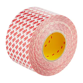 3M Doppelseitiges Klebeband GPT-020F, Transparent, 19 mm x 50 m, 0.2 mm