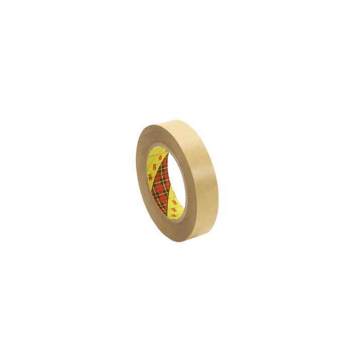 3M Doppelseitiges Klebeband mit Polyester-Träger 415, Transparent, 19 mm x 19 mm, 0.1 mm, Rot bedruckt 1387952-001-02 PL
