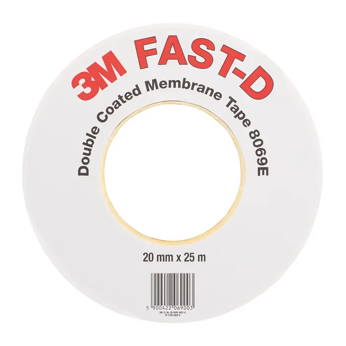 3M FAST-D Dichtband 8069E doppelseitig, 20 mm x 25 m, 0.41 mm