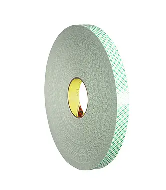 3M Doppelseitiges Urethanschaum-Klebeband 4032, Beige, 9 mm x 66 m, 0.8 mm