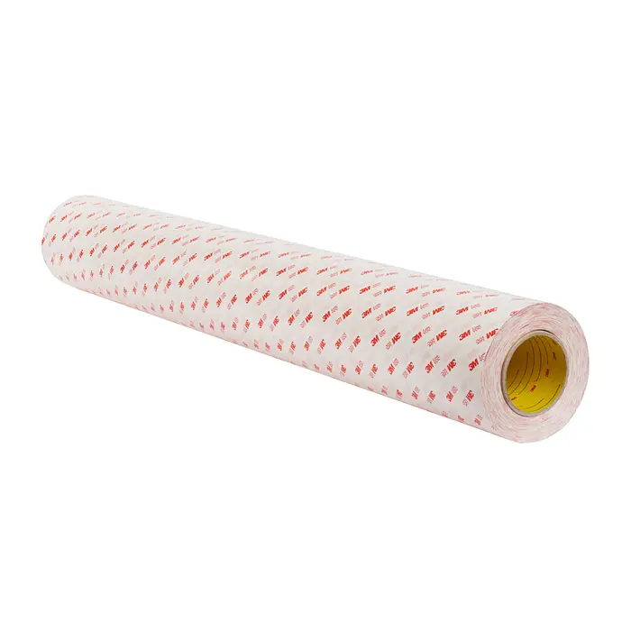 3M Transfer-Klebeband mit Gittergelege 98010LVC, Transparent, 1500 mm x 50 m, 0.1 mm