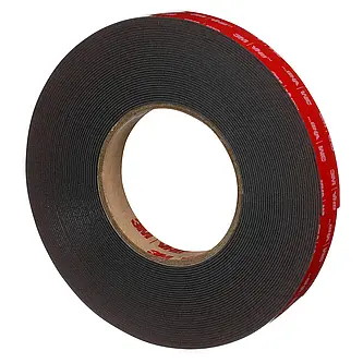 3M VHB Klebeband 5952F, Schwarz, 24/19 mm x 33 m, 1.1 mm, HT019-00720, Musterrolle