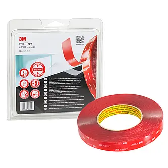 3M VHB Klebeband 4910F, Transparent, 1120 mm x 33 m, 1.0 mm