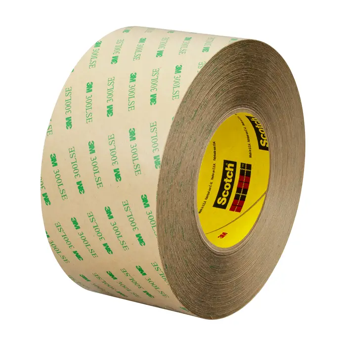 3M Doppelseitiges Klebeband 93015LE, Transparent, Jumbobreite 1372 mm, 0.15 mm, variable Rollenabmessung