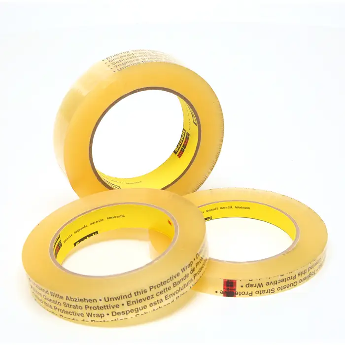 3M Doppelseitiges Klebeband 665 repositionierbar und wiederlösbar, Transparent, 50 mm x 66 m, 0.09 mm