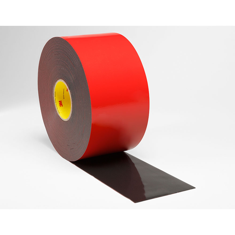 3M Acrylic Plus doppelseitiges Klebeband EX4515B, Schwarz, 1.5 mm, 1220 mm x 66 m