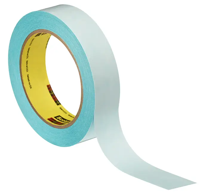 3M Doppelseitiges Wasserdispergierbares Spleißklebeband 900, Blau, 50 mm x 50 m, 0.08 mm
