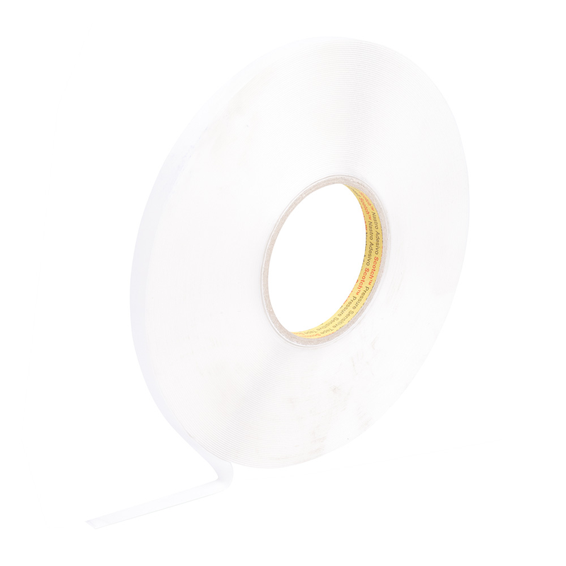 3M Doppelseitiges PE-Schaumstoff-Klebeband 4614F, Transparent, 600 mm x 33 m, 0.8 mm