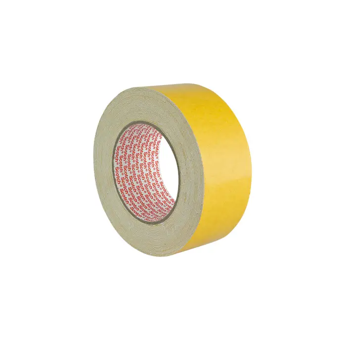 3M Doppelseitiges Klebeband 9191, Weiß, 50 mm x 25 m, 0.26 mm, Blister