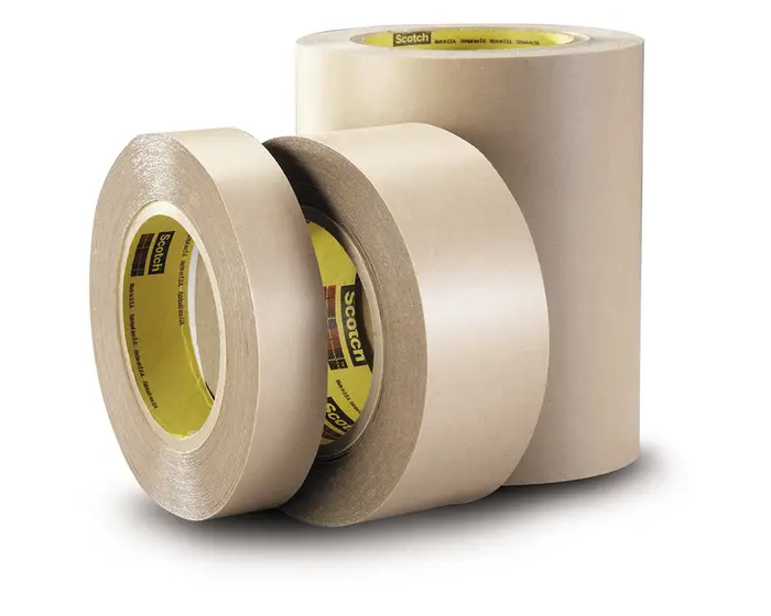 3M Doppelseitiges Klebeband mit Polyester-Träger 9832HL, Transparent, 210 mm x 295 mm, 0.12 mm, DIN A4 Musterbogen