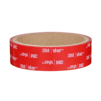3M VHB Klebeband 4991, Grau, 25 mm x 0.9 m, 2.3 mm, Musterrolle