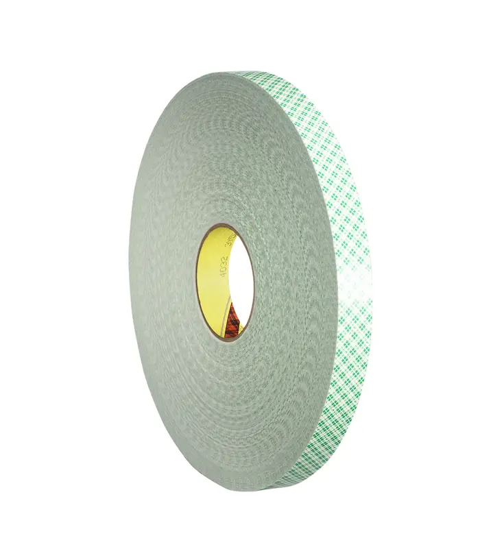 3M Doppelseitiges Urethanschaum-Klebeband 4032, Weiß, 6 mm x 66 m, 0.8 mm